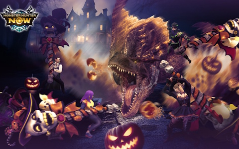 「モンハンNow」のハロウィン2025が10月27日より開催!ティガレックス亜種とハロウィンモチーフの狩猟笛「スカルホイッスル」が登場