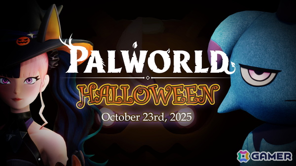 「Palworld / パルワールド」ハロウィンアップデートが10月23日に配信！怪しげな衣装をまとったゾーイとンダコアラの“着ぐるみ”を着た謎の存在の影の画像1