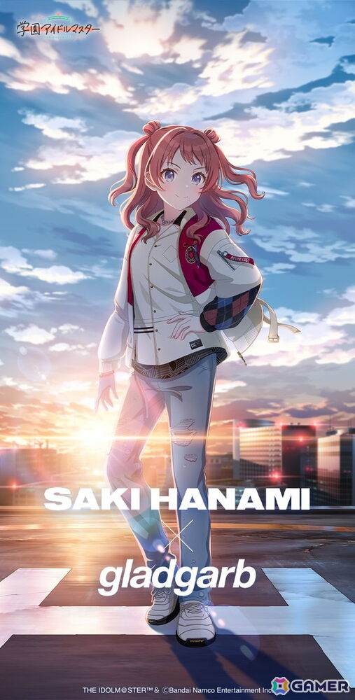 学マス」×gladgarb第3弾には咲季がモチーフの全6アイテムが登場！咲季