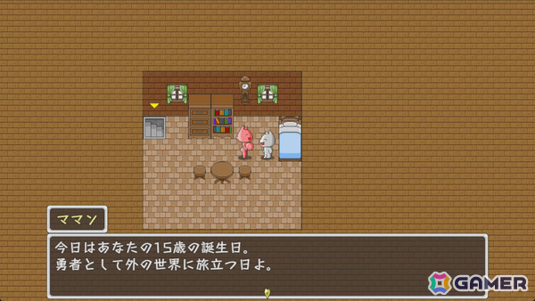 勇者はなぜ旅立てないのか――ローゼンクロイツ氏×antihony氏による考察系モナーRPG「勇者モナナナは最初の洞窟が抜けられない」が11月20日にリリースの画像5