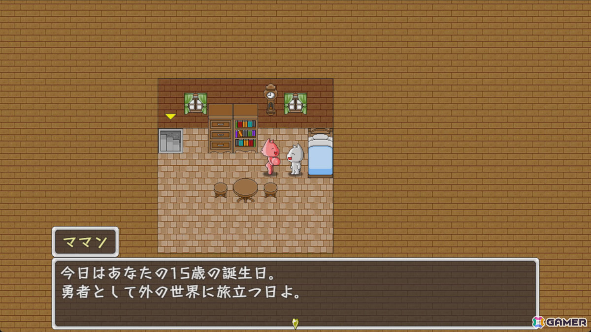 勇者はなぜ旅立てないのか――ローゼンクロイツ氏×antihony氏による考察系モナーRPG「勇者モナナナは最初の洞窟が抜けられない」が11月20日にリリースの画像