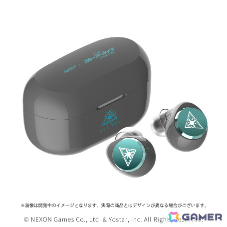 AVIOT×「ブルアカ」コラボ完全ワイヤレスイヤホンの予約受付が開始