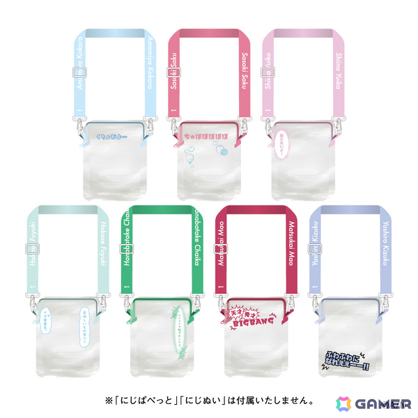 天宮こころさん、社築さんら7名の「にじさんじおでかけSTYLE～にかいめ！～」グッズが10月22日18時よりにじストアで販売開始！の画像6