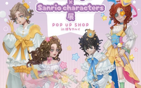 「第五人格×サンリオキャラクターズ」展 POP-UP SHOPが10月25日より博多マルイにて開催！新規コラボアートグッズが登場