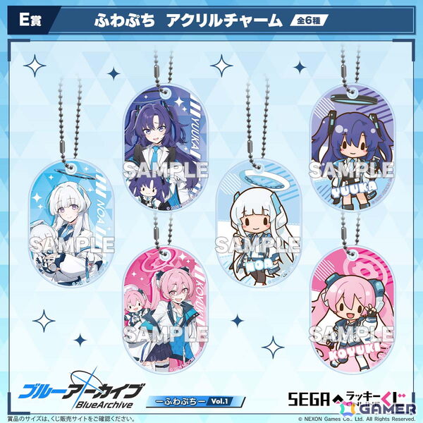 「ブルアカ」ユウカ、ノア、コユキの描きおこしイラストを使用したオンラインくじ「ブルーアーカイブ ―ふわぷち― Vol.1」が発売！の画像6