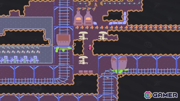 女王アリが挑む近代的な工場建設ゲーム「Factoriant」がSteamで2026年に配信！少年や野生動物に立ち向かいながら巨大な地下工場を目指そうの画像15