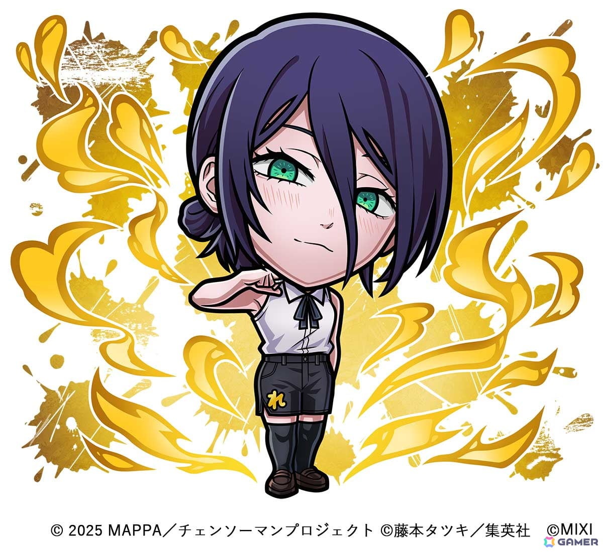 「コトダマン」で劇場版「チェンソーマン レゼ篇」とのコラボが10月24日より開催!デンジ&レゼたちが召喚に登場の画像