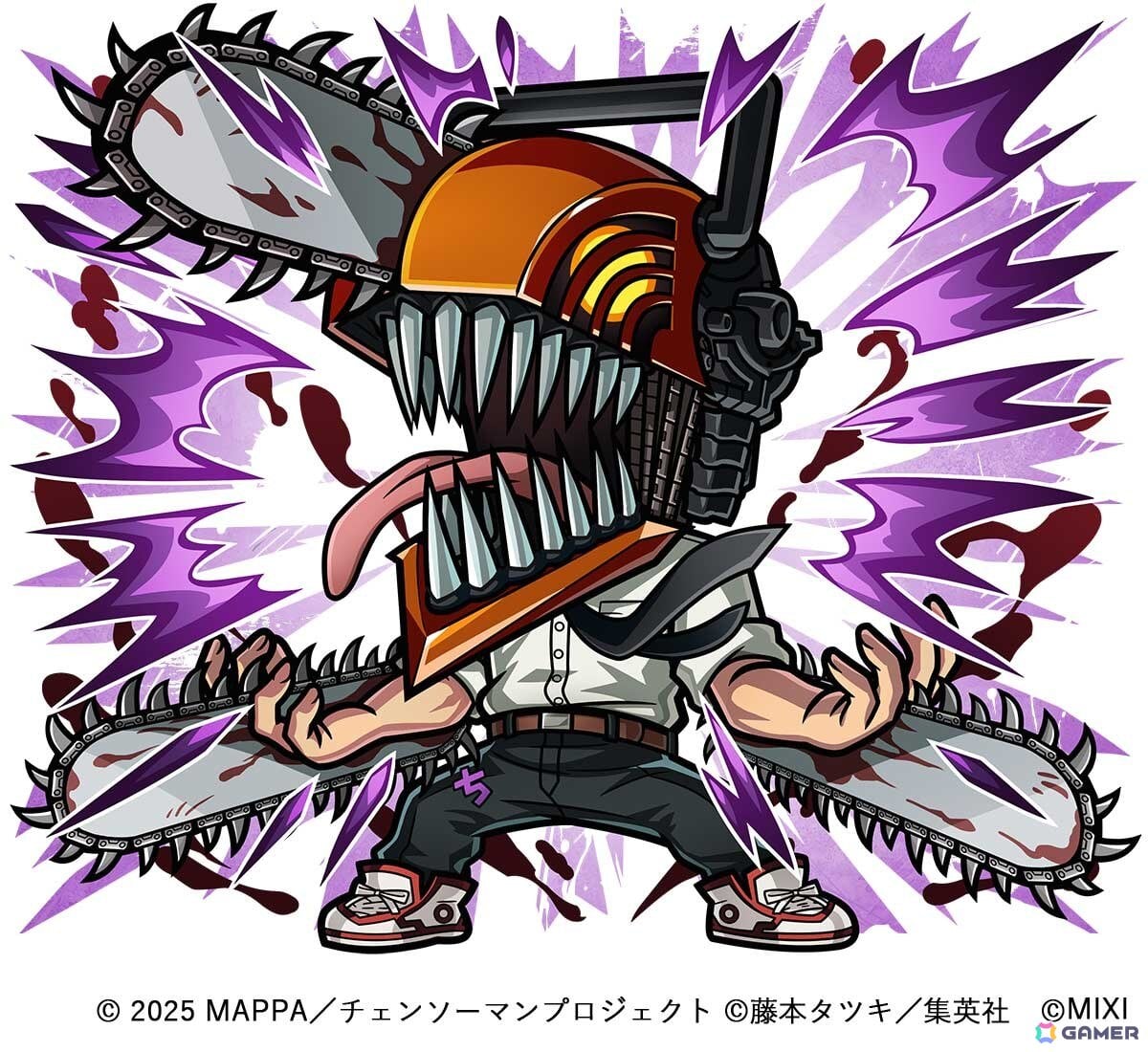 「コトダマン」で劇場版「チェンソーマン レゼ篇」とのコラボが10月24日より開催!デンジ&レゼたちが召喚に登場の画像