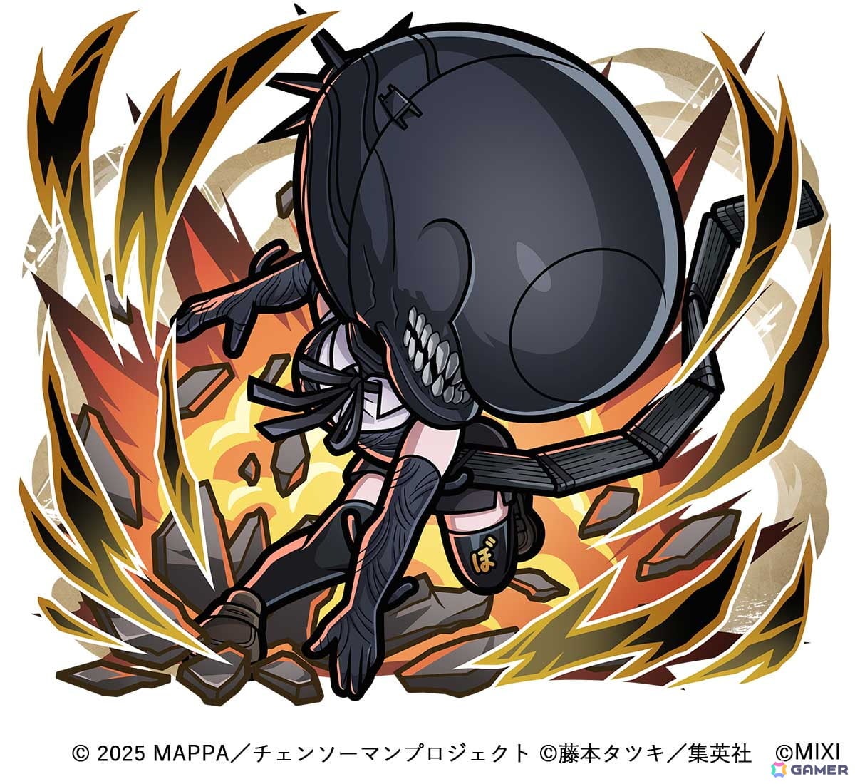 「コトダマン」で劇場版「チェンソーマン レゼ篇」とのコラボが10月24日より開催!デンジ&レゼたちが召喚に登場の画像