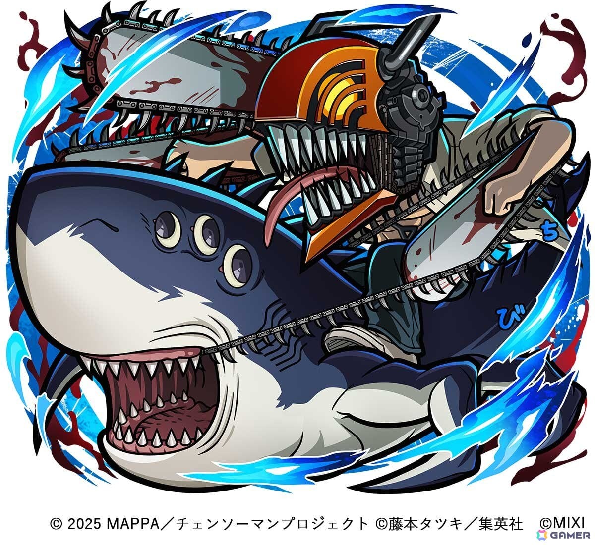 「コトダマン」で劇場版「チェンソーマン レゼ篇」とのコラボが10月24日より開催!デンジ&レゼたちが召喚に登場の画像