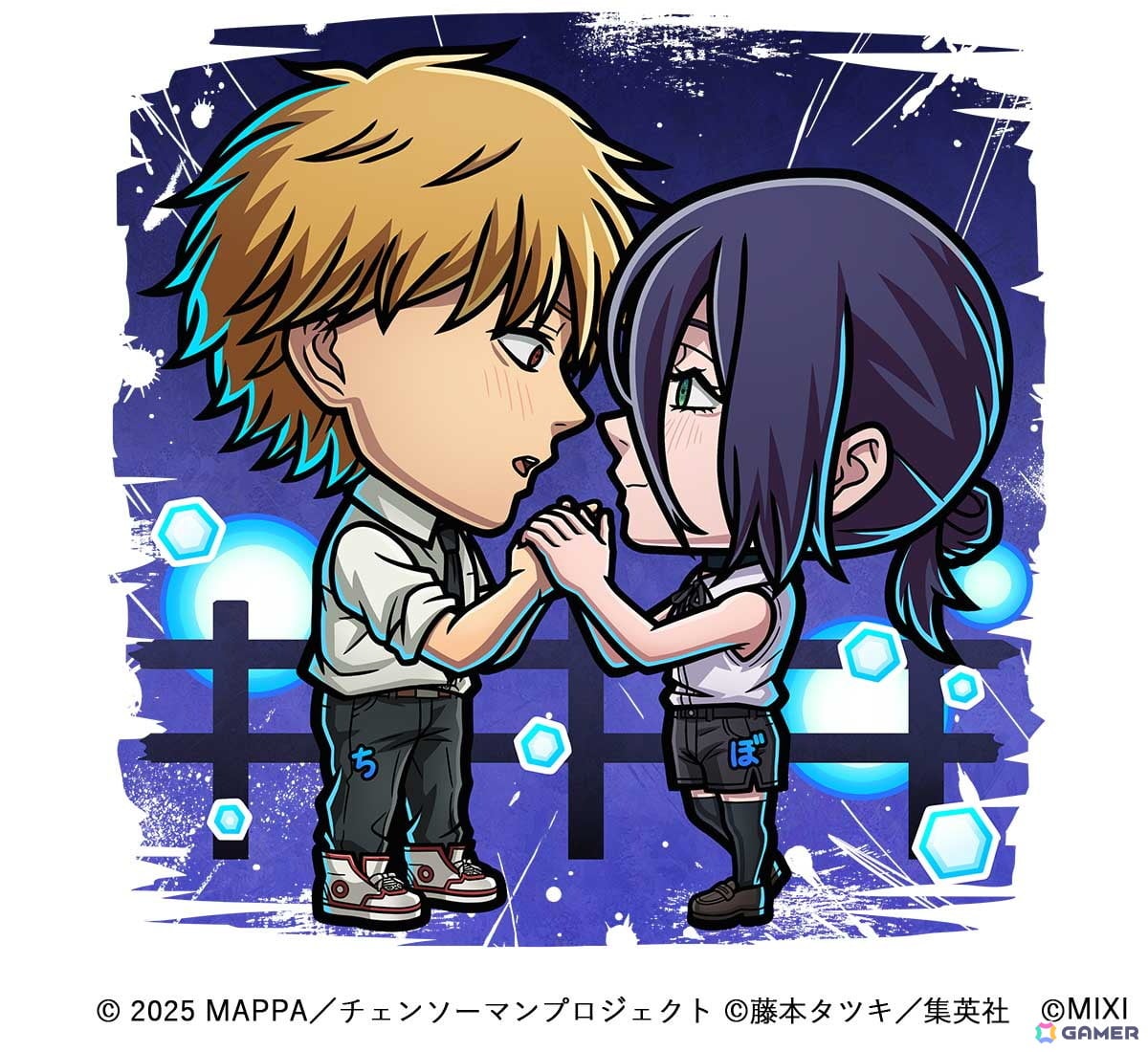 「コトダマン」で劇場版「チェンソーマン レゼ篇」とのコラボが10月24日より開催!デンジ&レゼたちが召喚に登場の画像