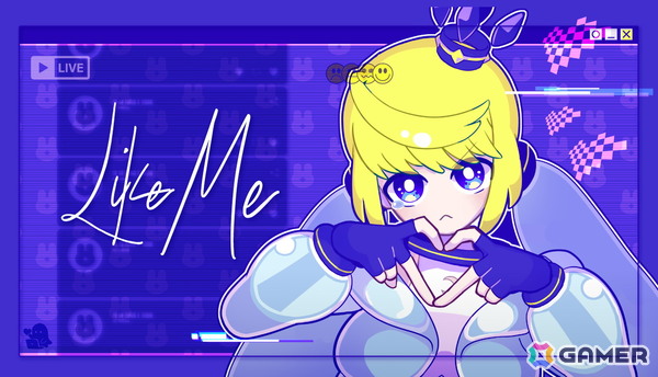 引きこもりの幼馴染をトップVTuberに育てるクリック放置ADV「LikeMe」が2026年春にSteamでリリース！の画像1