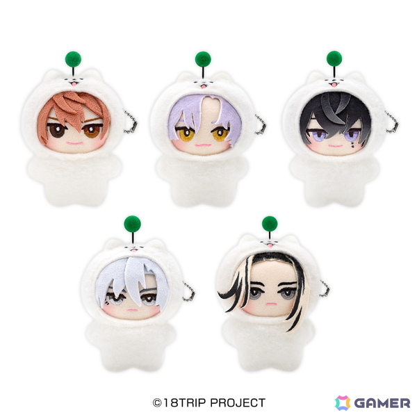 「18TRIP」のキャラがキュートな着ぐるみ姿に！ナムコ限定プライズとして10月29日より展開の画像1