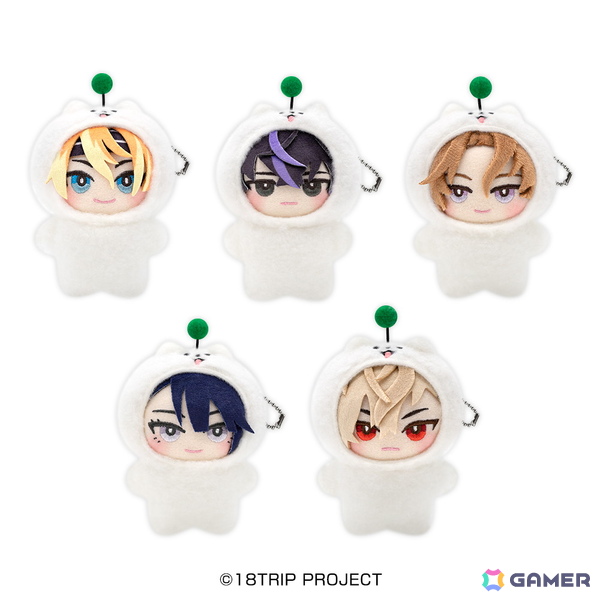 「18TRIP」のキャラがキュートな着ぐるみ姿に！ナムコ限定プライズとして10月29日より展開の画像2