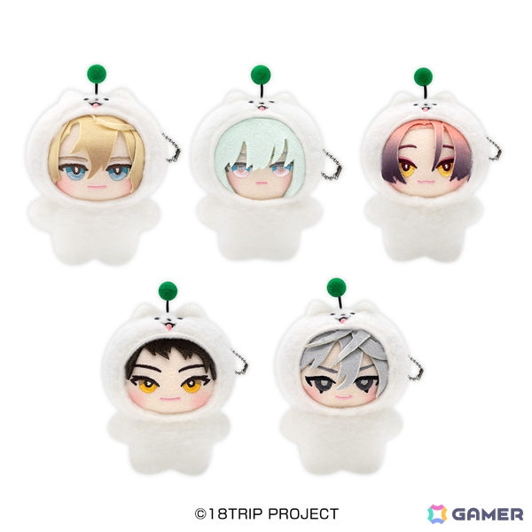 「18TRIP」のキャラがキュートな着ぐるみ姿に！ナムコ限定プライズとして10月29日より展開の画像3