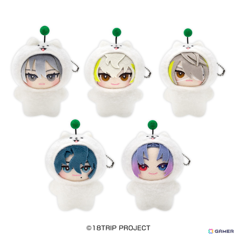 「18TRIP」のキャラがキュートな着ぐるみ姿に！ナムコ限定プライズとして10月29日より展開の画像