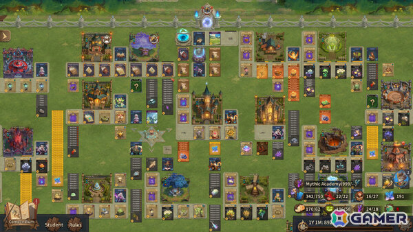 自分だけの魔法学院を作り上げるカードシミュレーション経営ゲーム「Arcana Academy」正式版のリリース日が10月23日に決定！の画像2