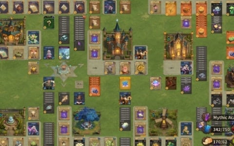自分だけの魔法学院を作り上げるカードシミュレーション経営ゲーム「Arcana Academy」正式版のリリース日が10月23日に決定！
