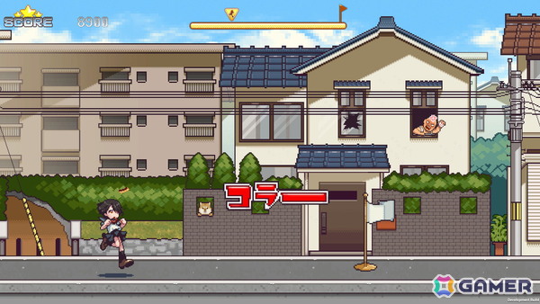 運命の出会いを求めてJKは走り続ける！激走JKアニメアクション「PIXEL DASH: Toast of Destiny」がSteamで10月31日に配信の画像