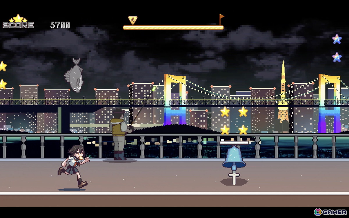 運命の出会いを求めてJKは走り続ける！激走JKアニメアクション「PIXEL DASH: Toast of Destiny」がSteamで10月31日に配信の画像7