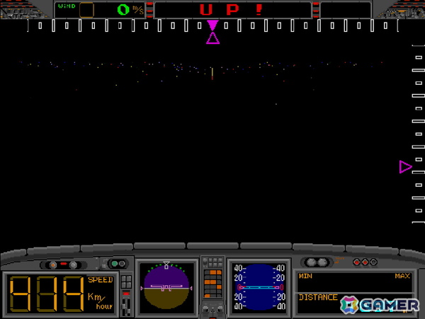 真夜中の空港に着陸するフライトシミュレーション「ミッドナイトランディング」がアーケードアーカイブス/アーケードアーカイブス2として10月23日に配信！の画像