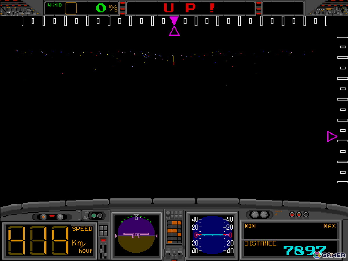 真夜中の空港に着陸するフライトシミュレーション「ミッドナイトランディング」がアーケードアーカイブス/アーケードアーカイブス2として10月23日に配信！の画像4