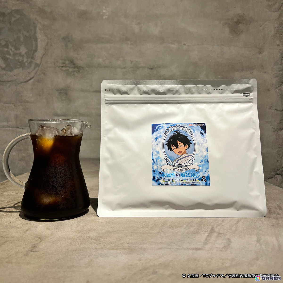 TVアニメ「水属性の魔法使い」×OK COFFEEの“水”出しコーヒーが登場!涼、アベル、セーラをイメージした3種のブレンドの画像