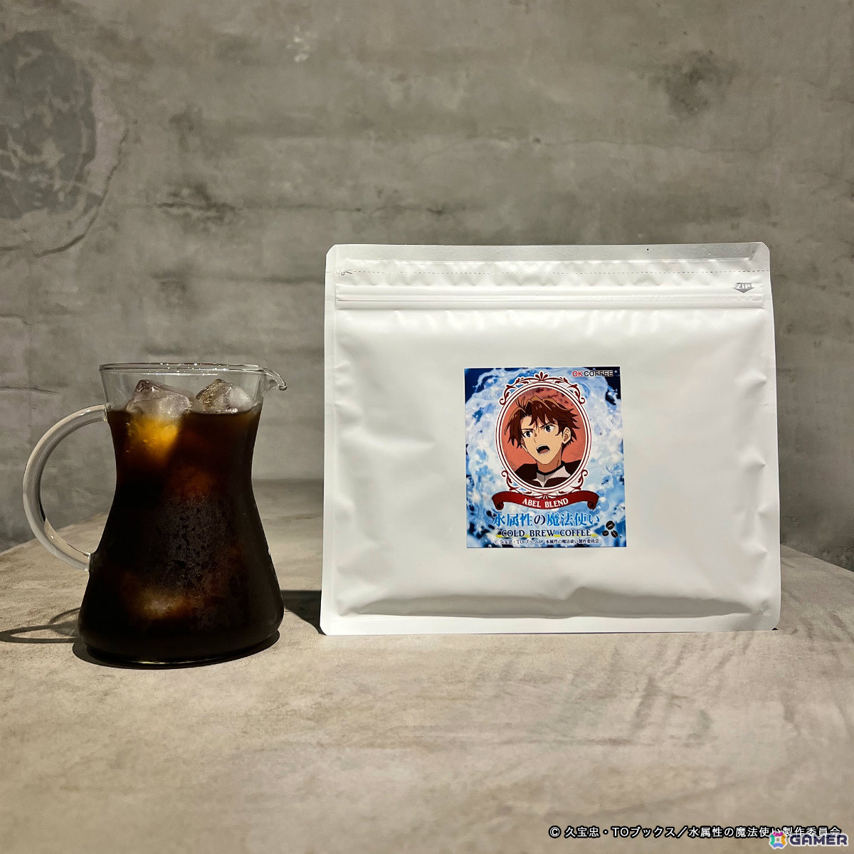 TVアニメ「水属性の魔法使い」×OK COFFEEの“水”出しコーヒーが登場!涼、アベル、セーラをイメージした3種のブレンドの画像