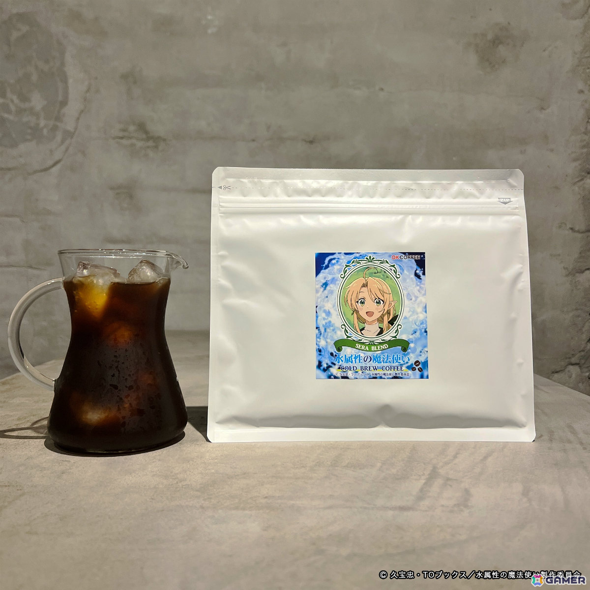 TVアニメ「水属性の魔法使い」×OK COFFEEの“水”出しコーヒーが登場!涼、アベル、セーラをイメージした3種のブレンドの画像