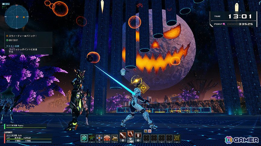 「PSO2 ニュージェネシス」ハロウィンナイトを楽しめる期間限定クエスト「スウィーティー★パニック！」が開催！の画像