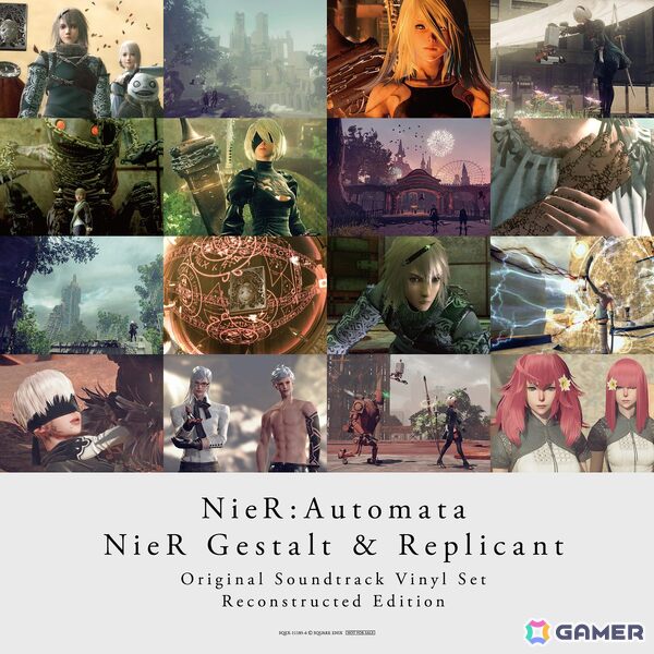 2017年に完全限定生産商品として発売された「NieR:Automata / NieR Gestalt ＆ Replicant Original Soundtrack Vinyl Set」が新パッケージで復活！の画像3
