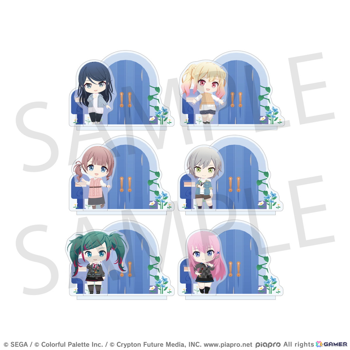 プロセカ」マイセカイに訪れるキャラクターや家具がモチーフのリアル