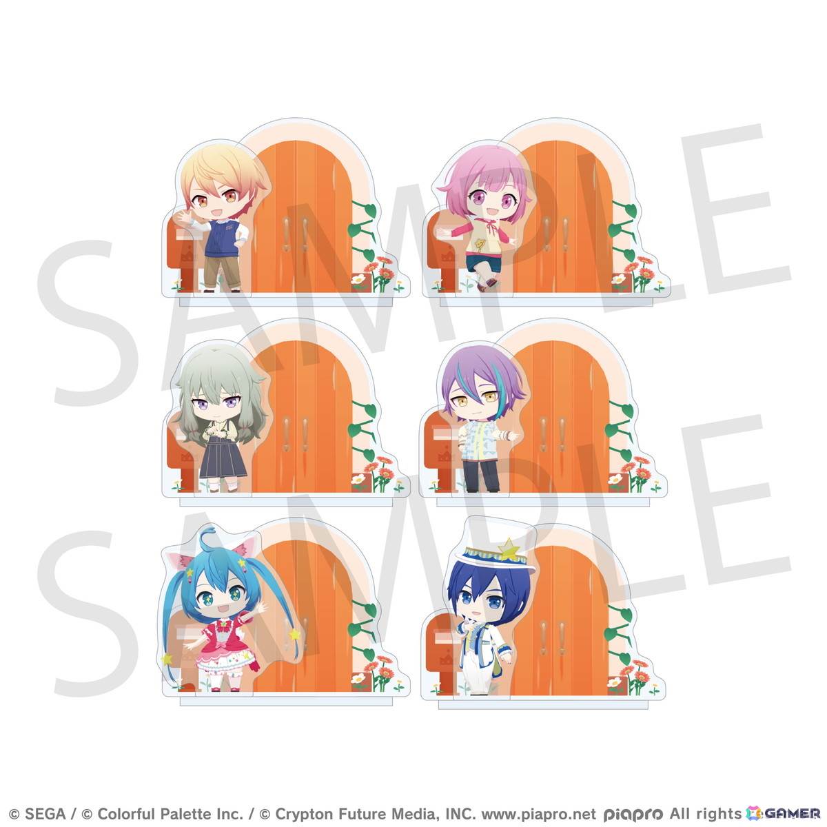 「プロセカ」マイセカイに訪れるキャラクターや家具がモチーフのリアルグッズが登場！予約販売がスタートの画像