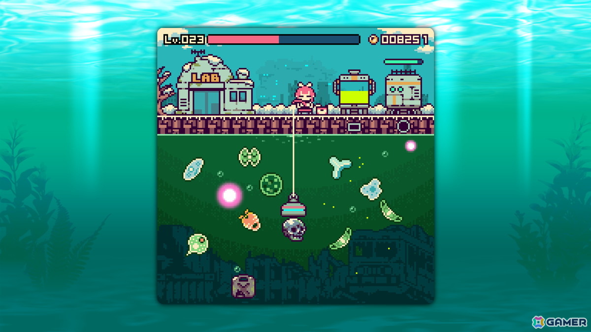 「フェアルーン」「トランシルビィ」のSKIPMOREによる放置系デスクトップアプリ「終末ミジンコラボラトリー」がSteamで2026年に配信！の画像