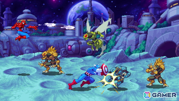 マーベルヒーロー大集結のベルトスクロールアクション「MARVEL Cosmic Invasion」の配信日が12月2日に決定！の画像
