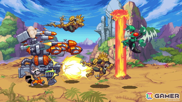 マーベルヒーロー大集結のベルトスクロールアクション「MARVEL Cosmic Invasion」の配信日が12月2日に決定！の画像