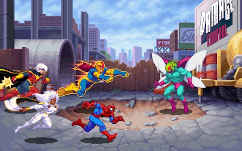 マーベルヒーロー大集結のベルトスクロールアクション「MARVEL Cosmic Invasion」の配信日が12月2日に決定!