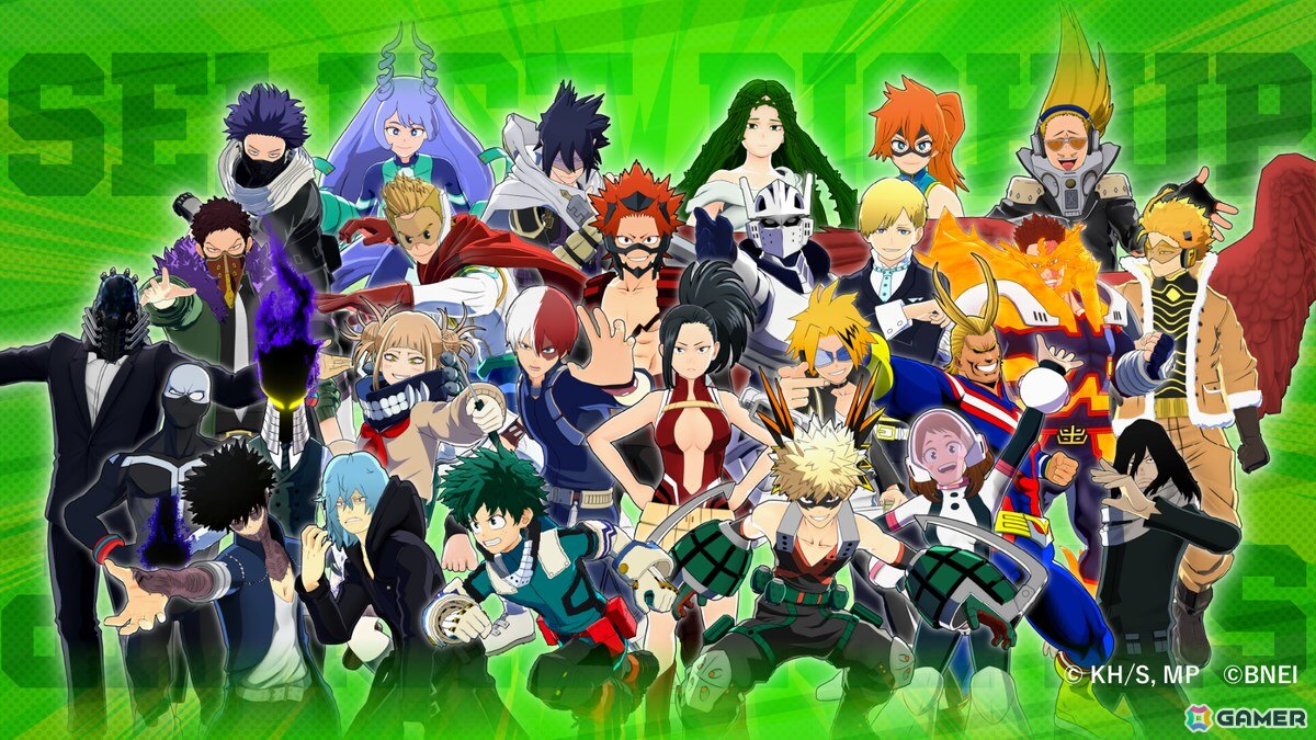 僕のヒーローアカデミア ULTRA RUMBLE」シーズン13の新プレイアブル