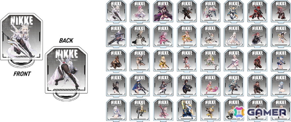 「勝利の女神：NIKKE」とタイトーステーションのコラボキャンペーンが11月1日より開催！プライズの展開やクレープ・ドリンク・グッズ販売もの画像12