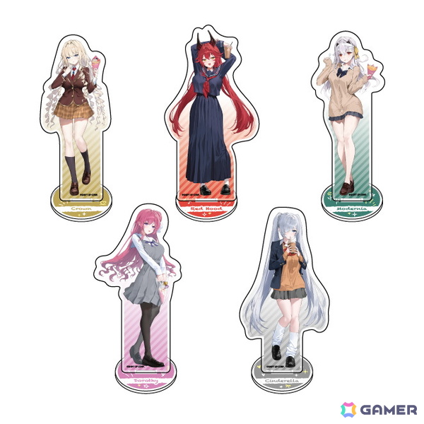 勝利の女神NIKKE タイトーコラボ　アクリルスタンド　3種セット 勝利の女神：NIKKE」とタイトーステーションのコラボキャンペーンが11