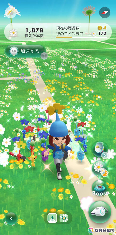 「ピクミンブルーム」氷ピクミン11月1日に登場！「4周年フラワーボックス」イベントも実施の画像