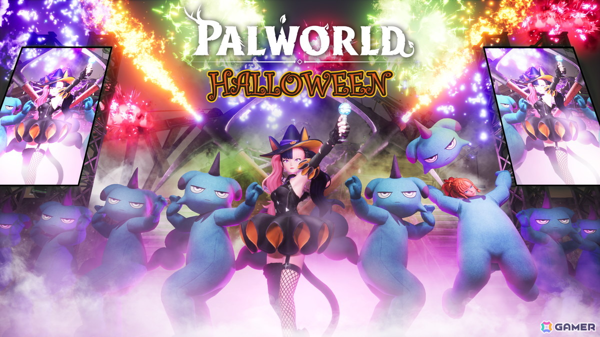 「Palworld / パルワールド」でハロウィンアップデートが配信！ゾーイの限定コスチュームやンダコアラの着ぐるみ装備が登場の画像