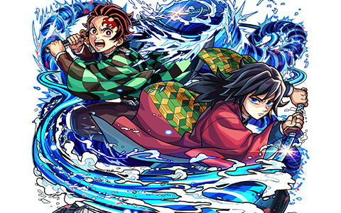 「モンスト」×アニメ「鬼滅の刃」コラボ第4弾が10月25日より開催!炭治郎&義勇、善逸、カナヲなどが期間限定ガチャに登場の画像