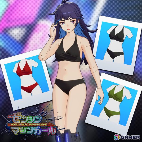 爽快サイボーグJKアクション「ゼンシンマシンガール」が発売！コスチューム「制服交換しよ！」など11月13日以降に配信される追加DLC情報もの画像14