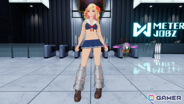 爽快サイボーグJKアクション「ゼンシンマシンガール」が発売！コスチューム「制服交換しよ！」など11月13日以降に配信される追加DLC情報もの画像