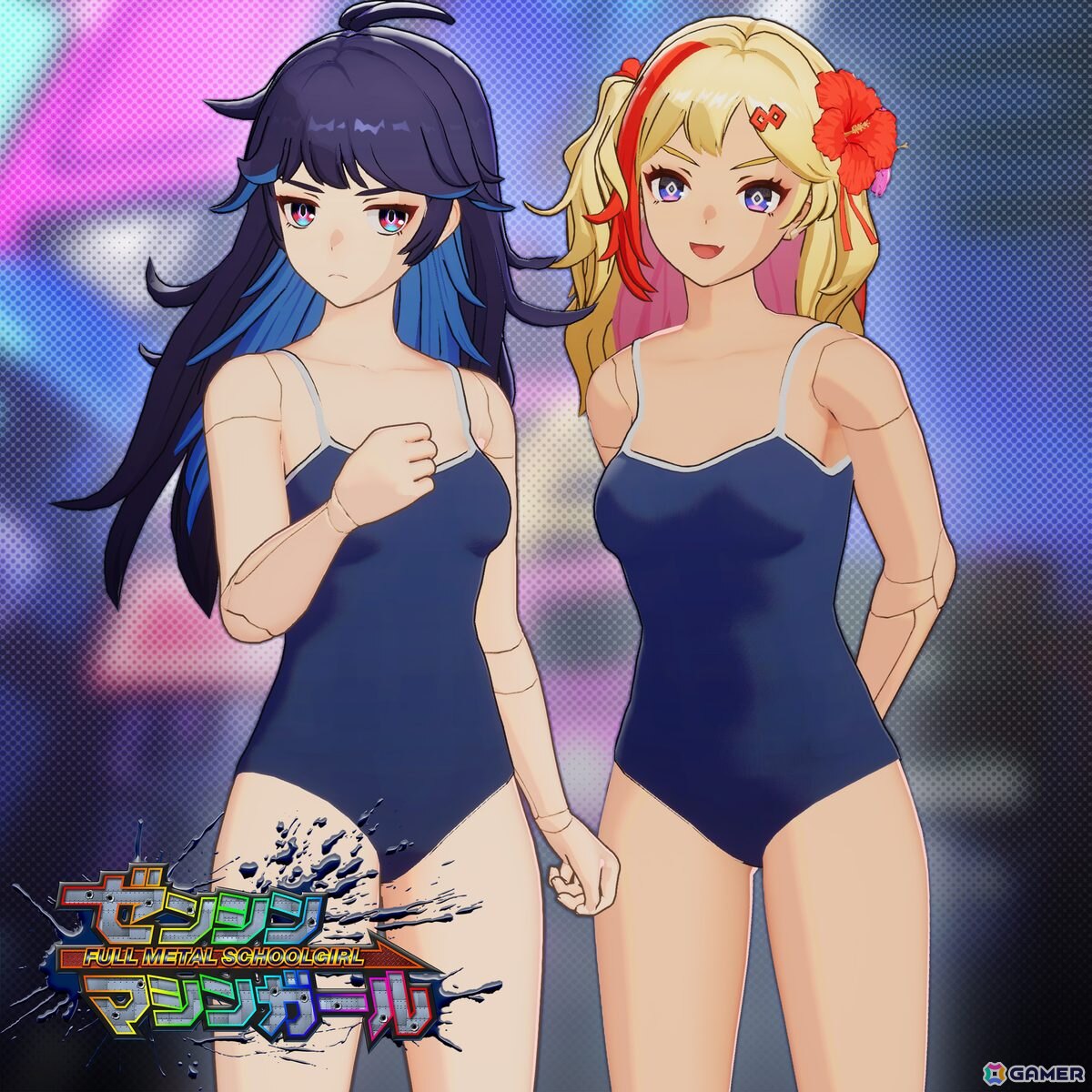 爽快サイボーグJKアクション「ゼンシンマシンガール」が発売！コスチューム「制服交換しよ！」など11月13日以降に配信される追加DLC情報もの画像