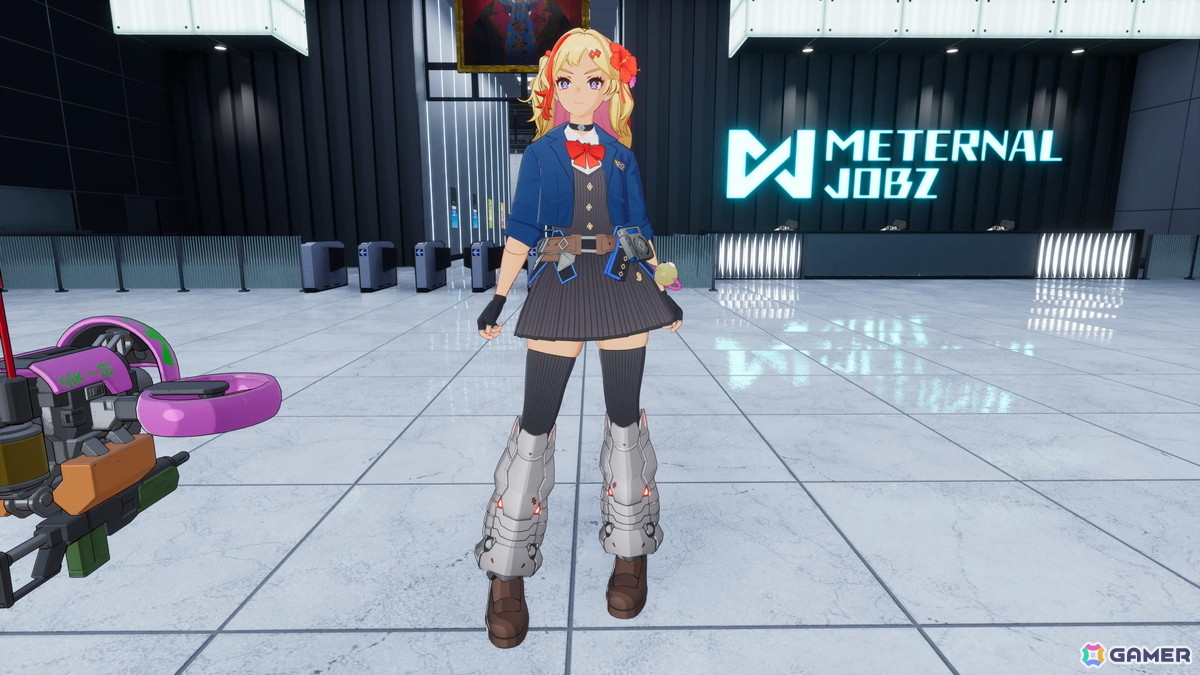 爽快サイボーグJKアクション「ゼンシンマシンガール」が発売！コスチューム「制服交換しよ！」など11月13日以降に配信される追加DLC情報もの画像3