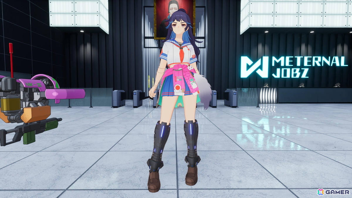 爽快サイボーグJKアクション「ゼンシンマシンガール」が発売！コスチューム「制服交換しよ！」など11月13日以降に配信される追加DLC情報もの画像5