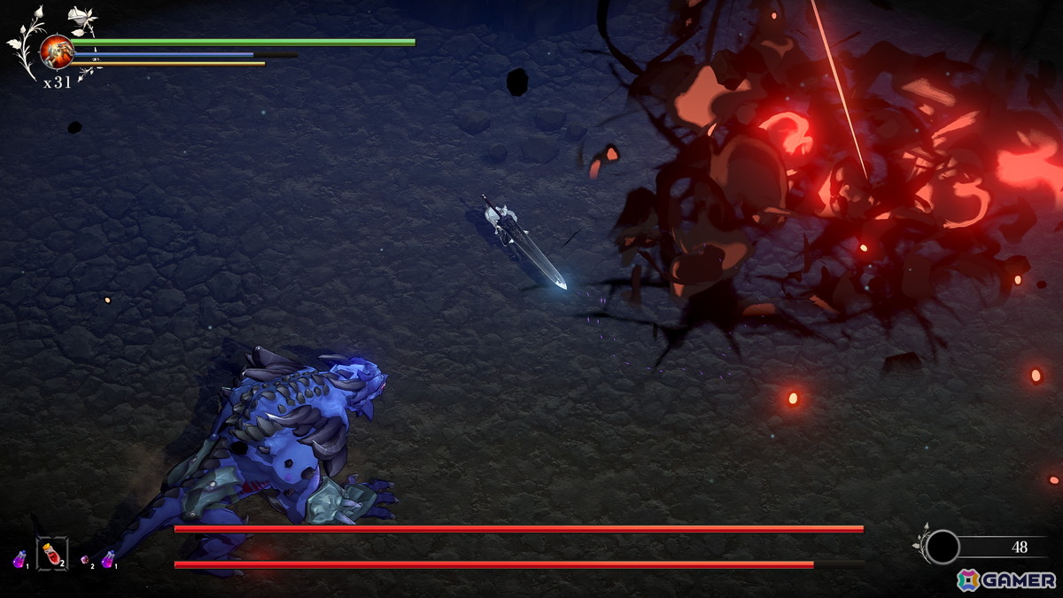 煉獄のメイド・シズカとなり強大なボスたちに挑んでいくアクションRPG「メイド・オブ・サルヴェイション」がSteamで配信！の画像4