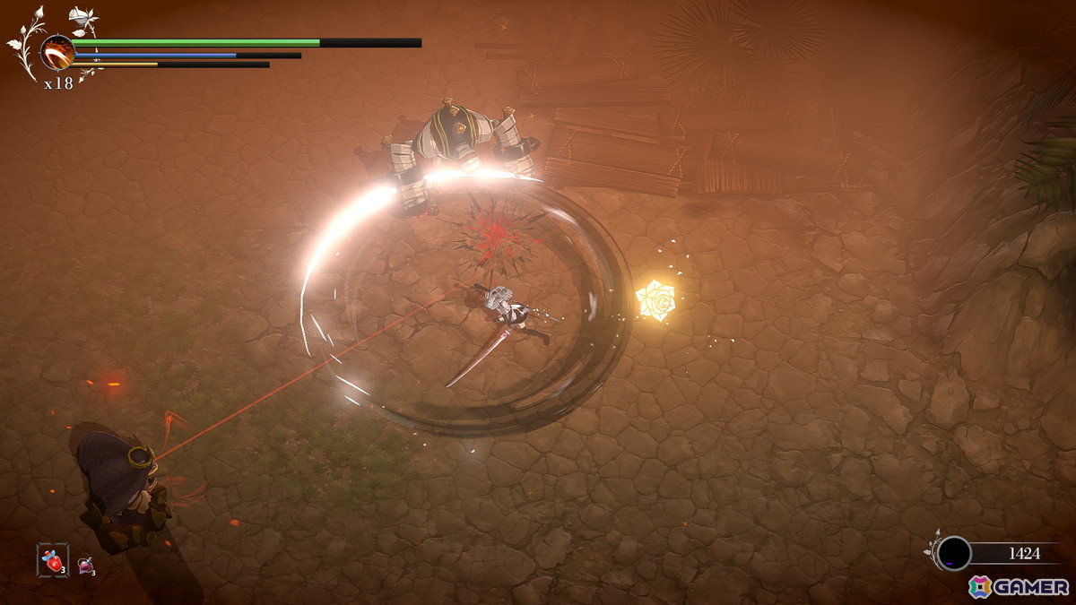 煉獄のメイド・シズカとなり強大なボスたちに挑んでいくアクションRPG「メイド・オブ・サルヴェイション」がSteamで配信！の画像6